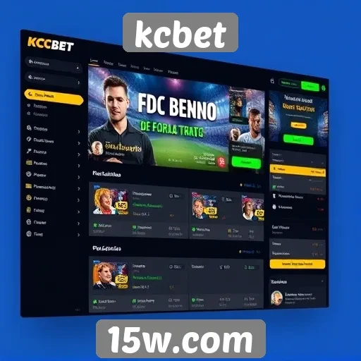 Interface do kcbet modernizada para melhor experiência do usuário